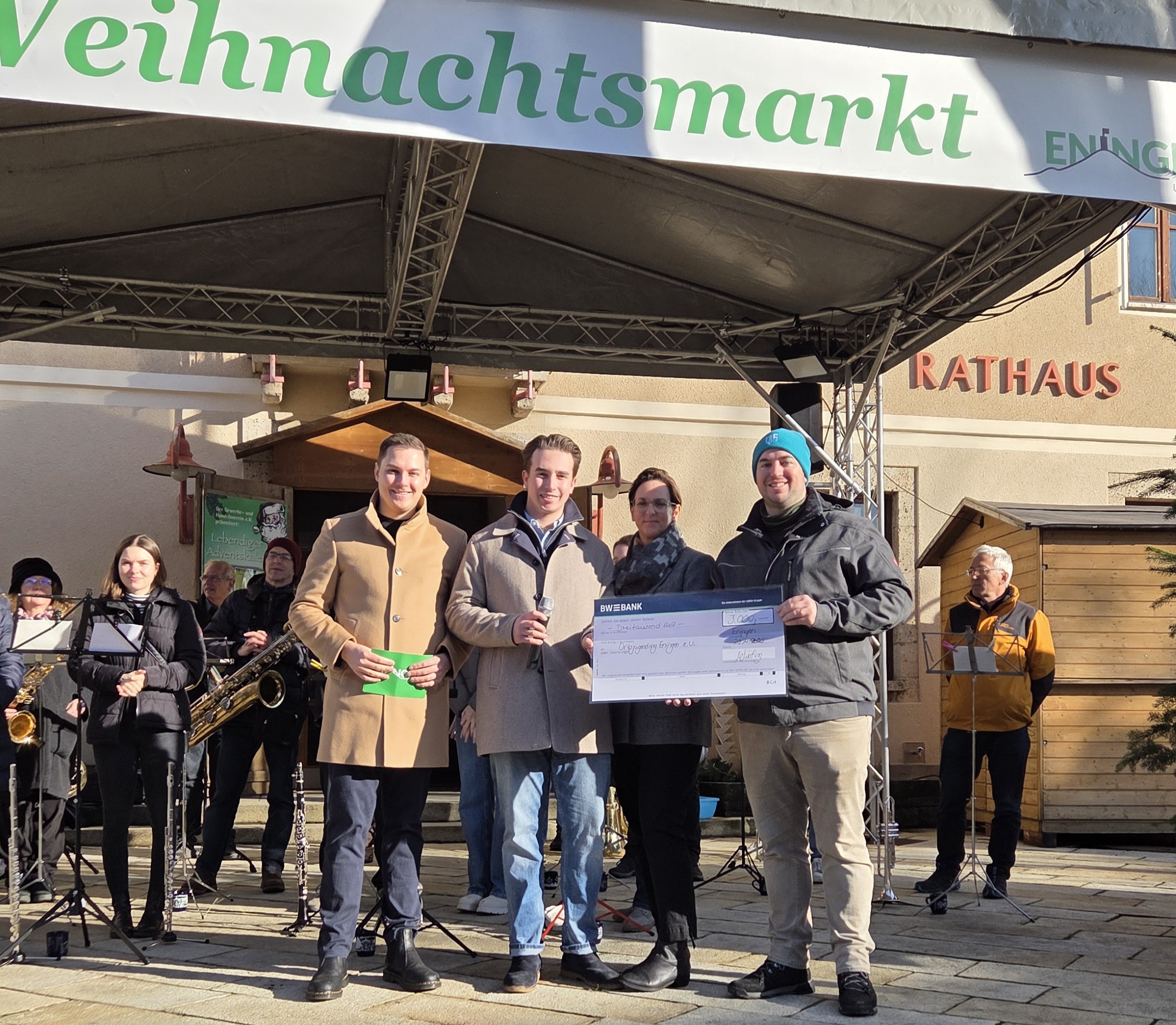 Unterstützung für den Ortsjugendring Eningen e.V.